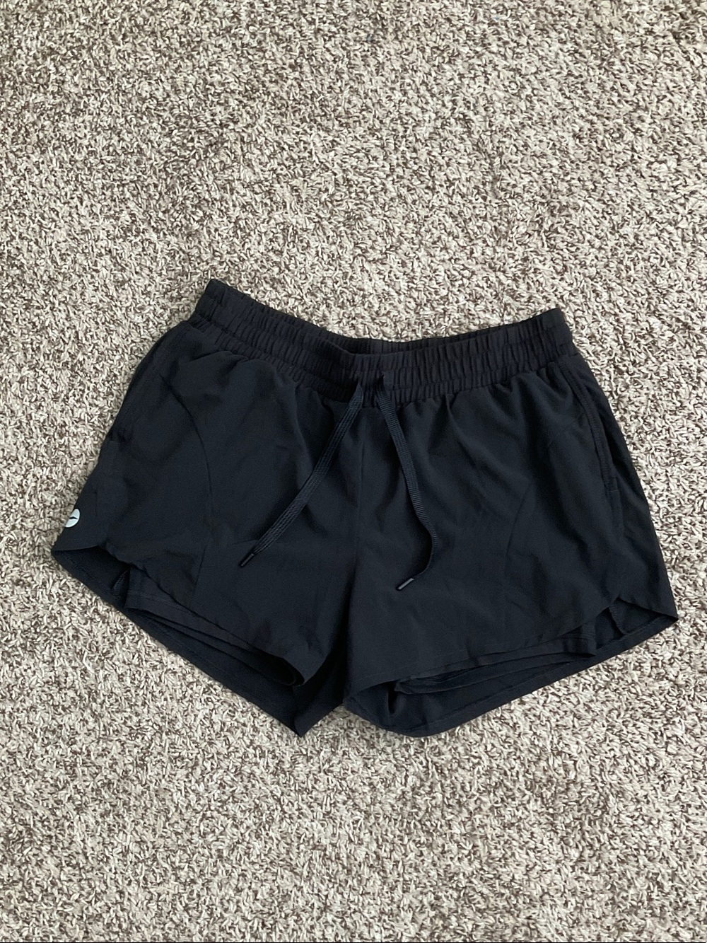 Avia Black Women's Athletic Running Shorts
